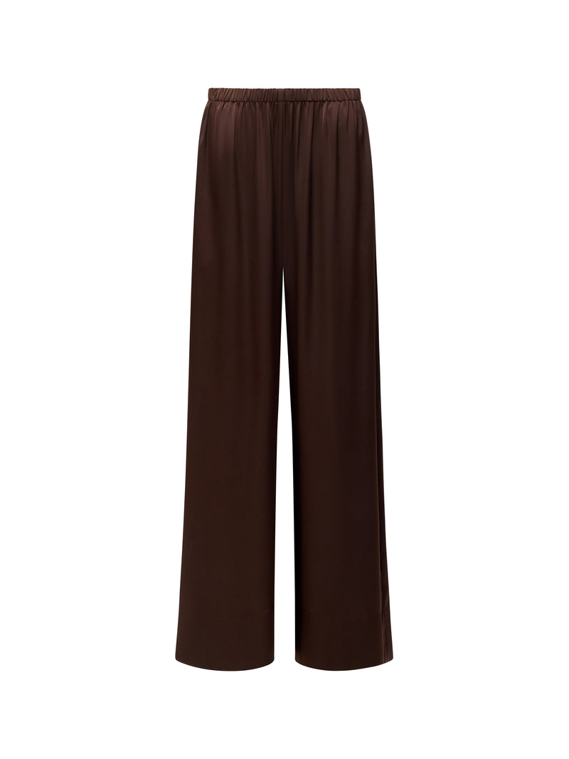 Bernadetta Satin Wide Leg Trousers