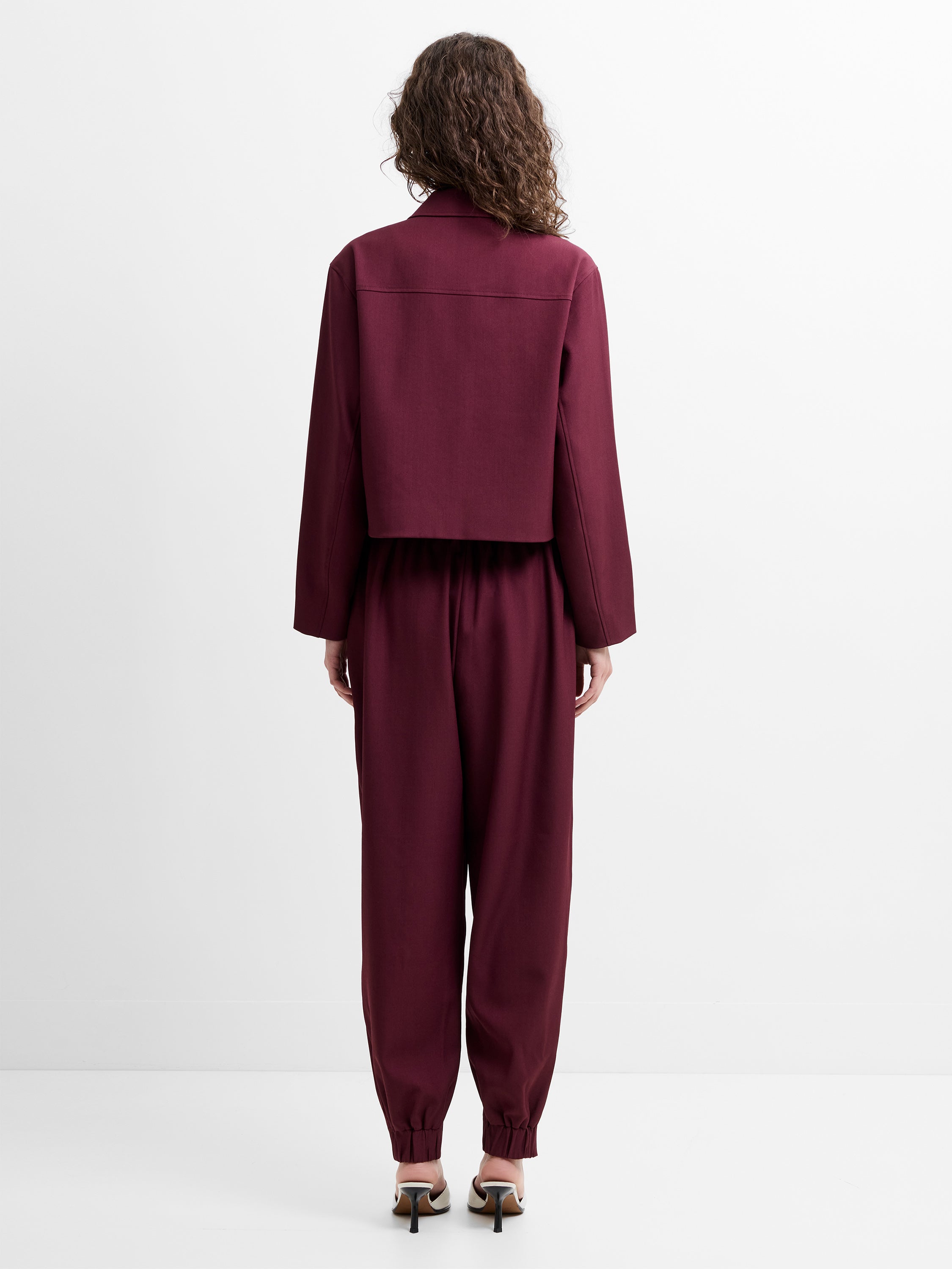 Twyla Suiting Structured Hem Jacket