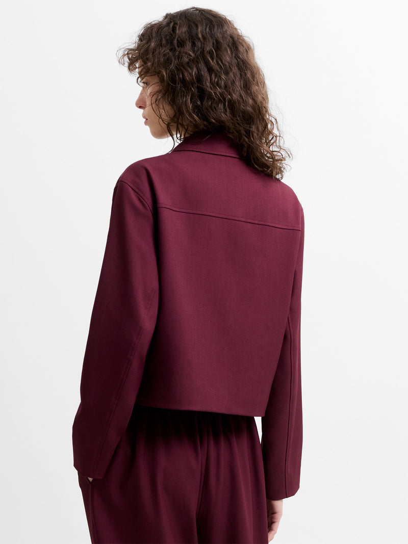 Twyla Suiting Structured Hem Jacket