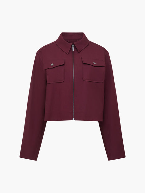 Twyla Suiting Structured Hem Jacket