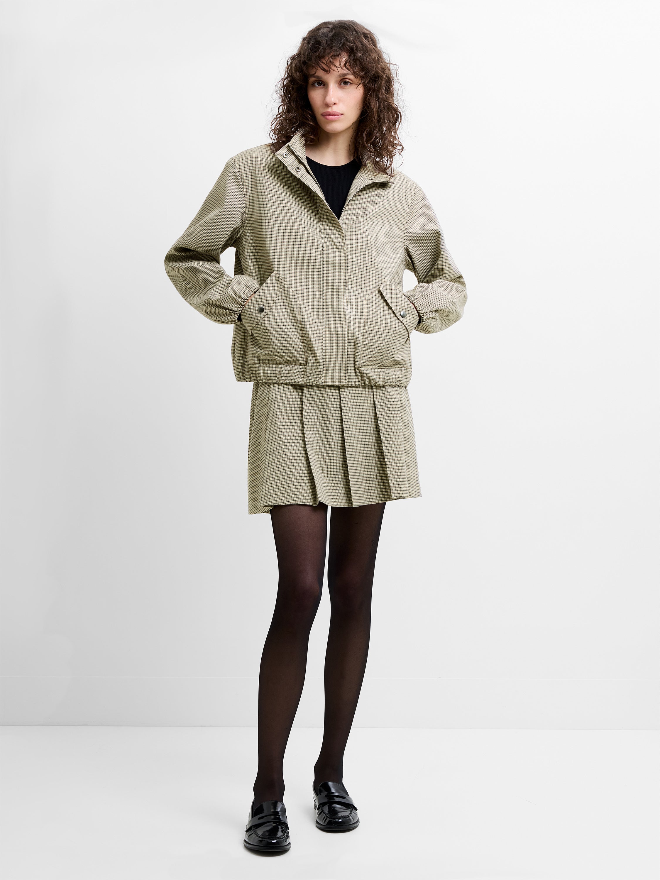 Shayla Prince of Wales Check Jacket