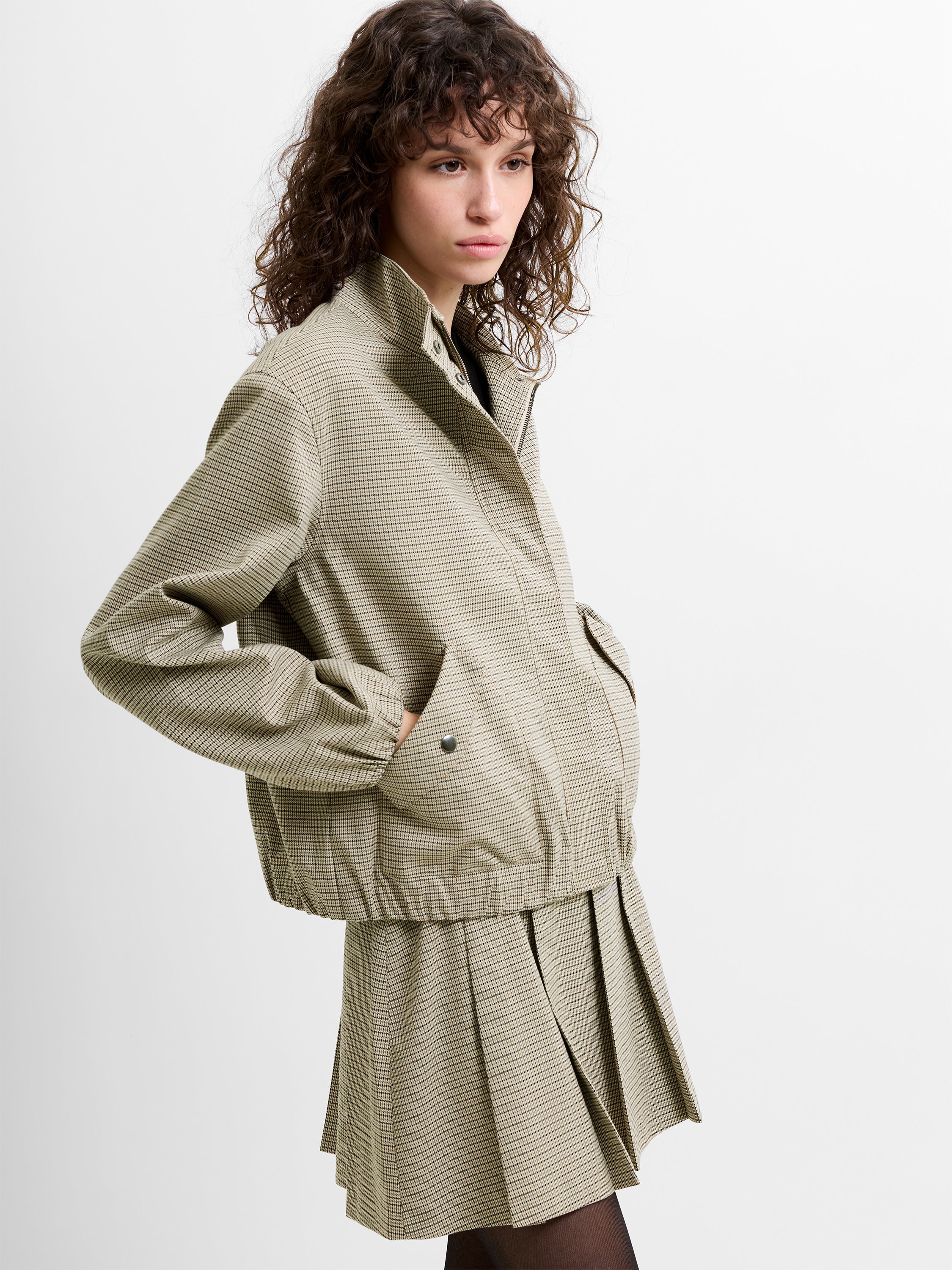 Shayla Prince of Wales Check Jacket