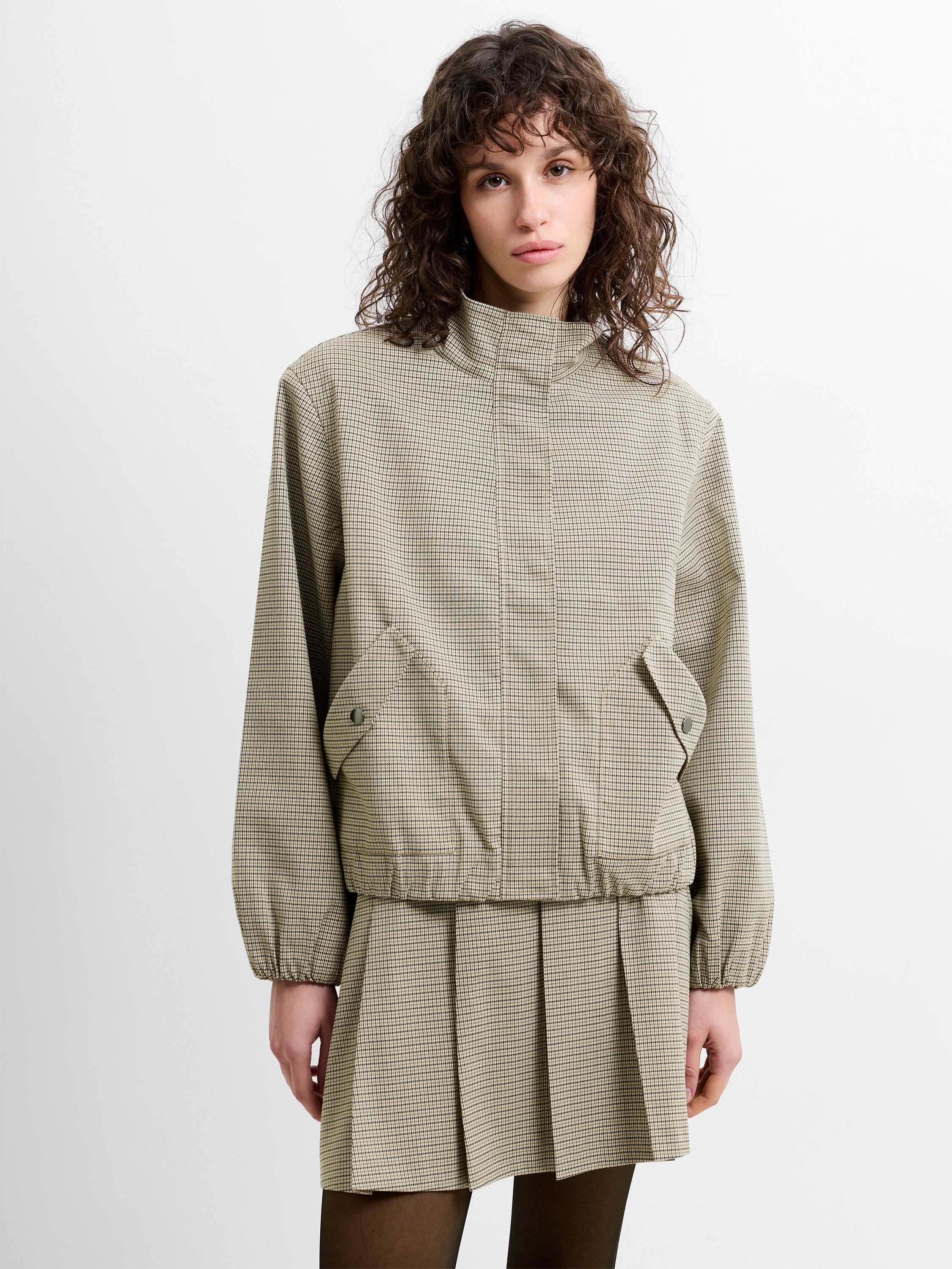 Shayla Prince of Wales Check Jacket