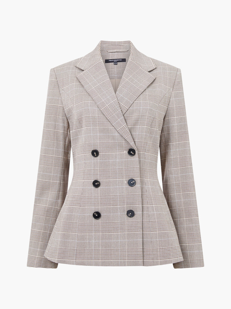 Chester Check Cinched Blazer