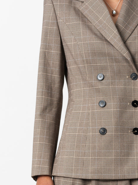 Chester Check Cinched Blazer
