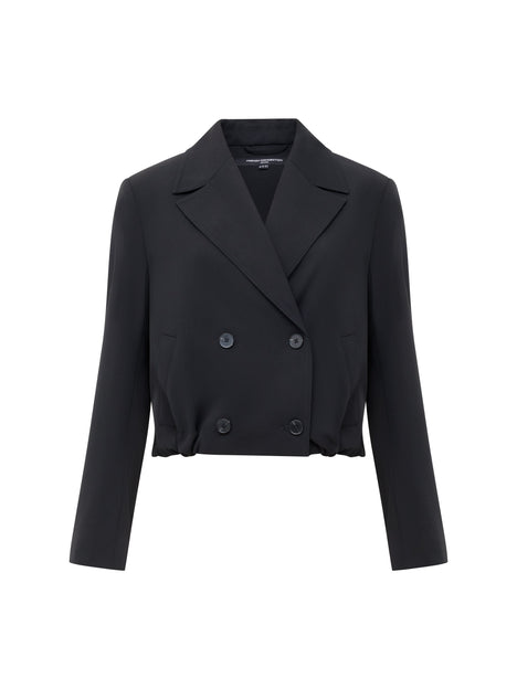 Vinnie Tailored Double Breasted Cropped Jacket