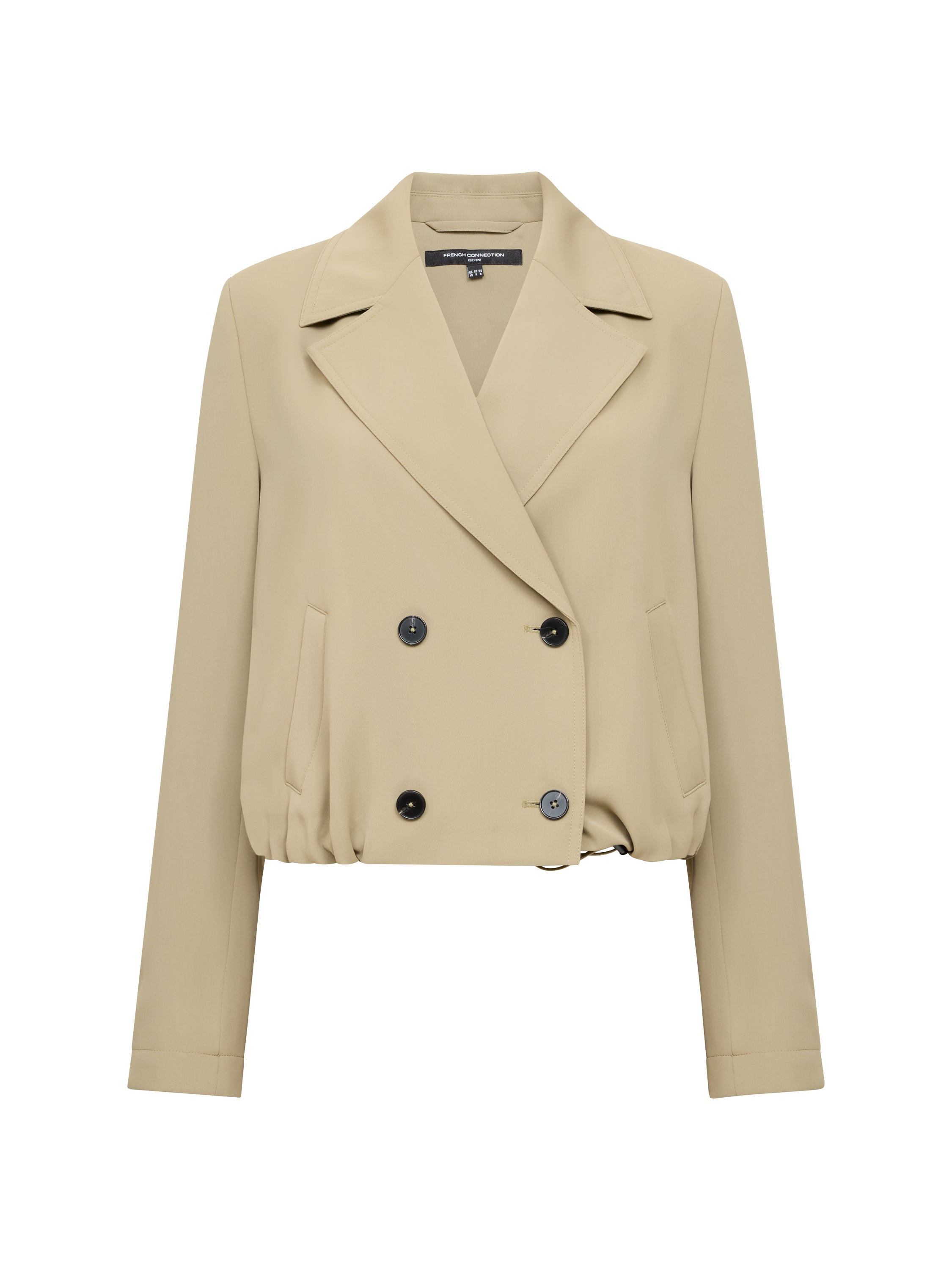 Vinnie Tailored Double Breasted Cropped Jacket