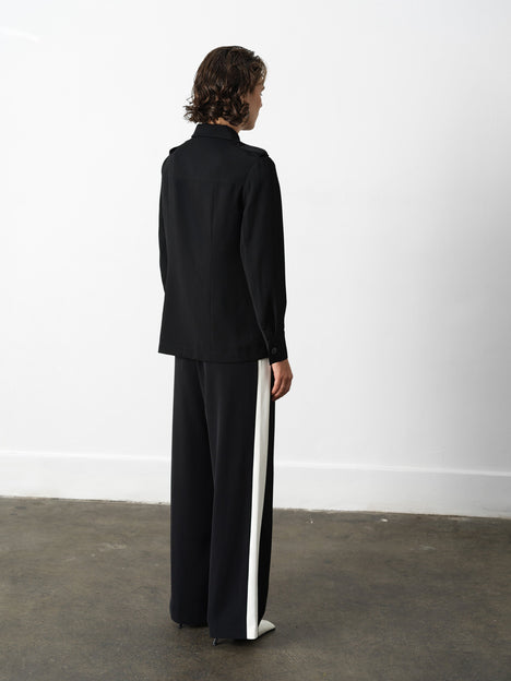 Vinnie Tailored Shirt Jacket