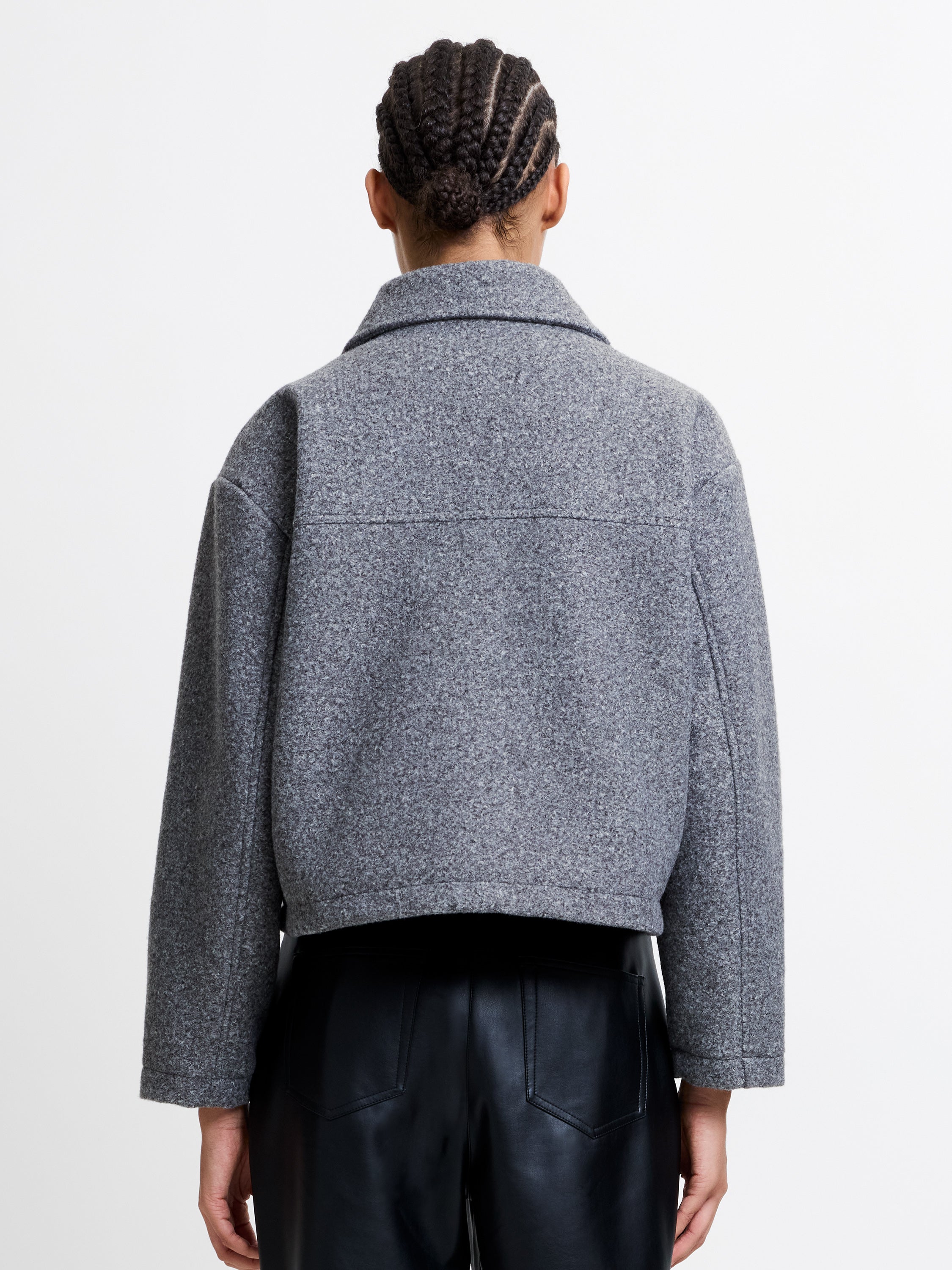 Brushed Pocket Jacket