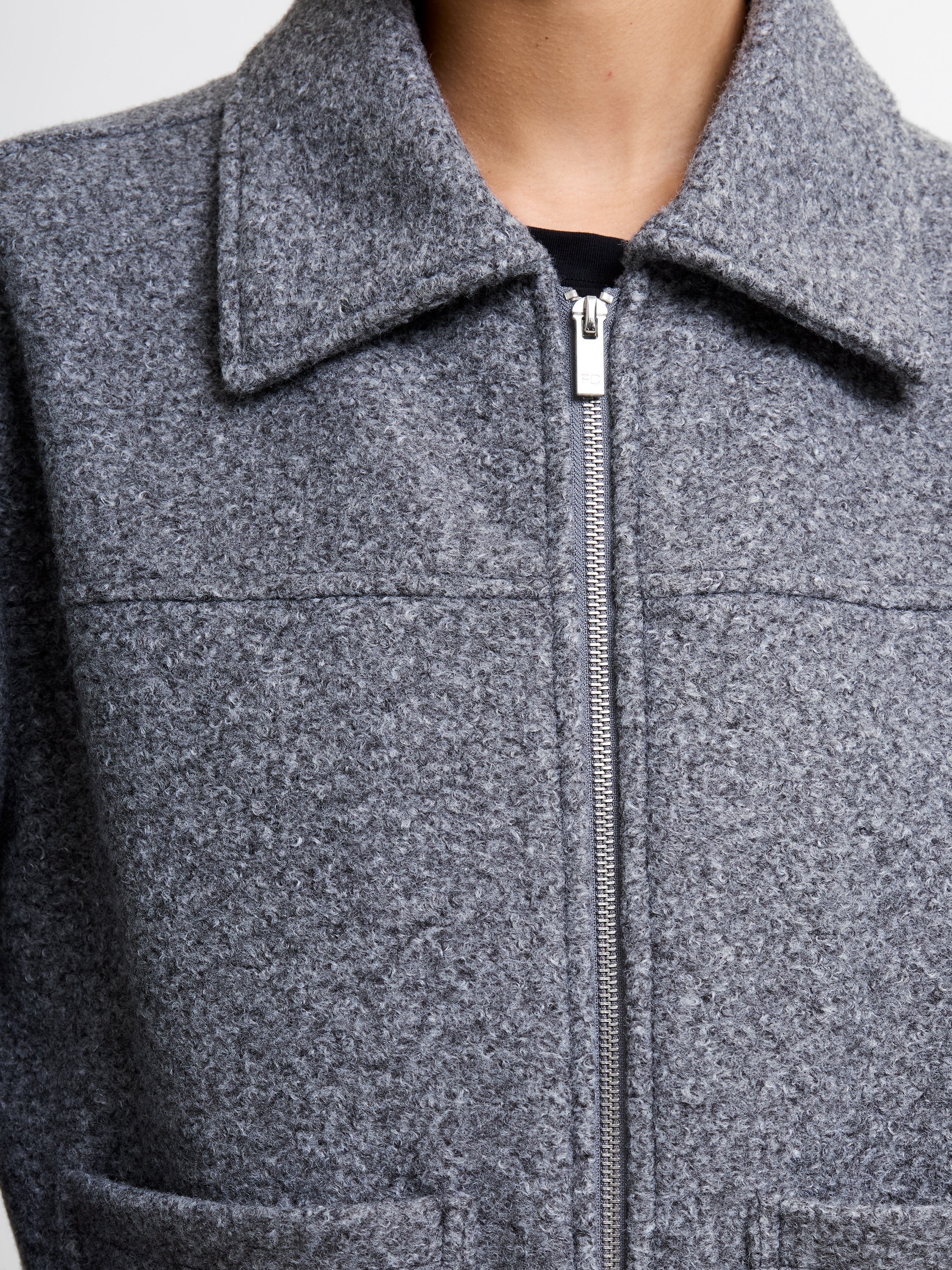 Brushed Pocket Jacket