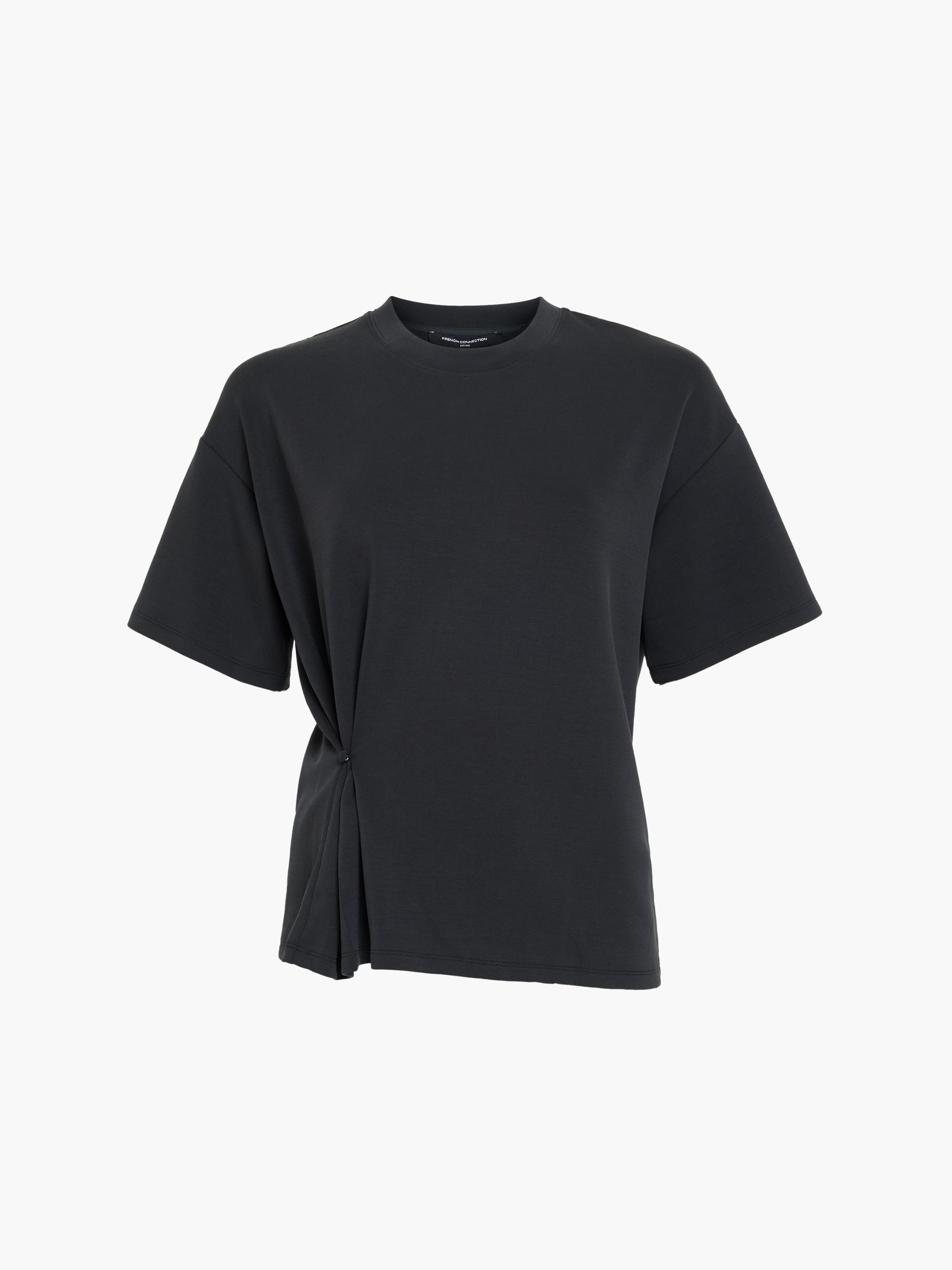 Wren Dark Grey Cinched Waist T-Shirt