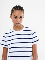 Monochrome Stripe Peached T-Shirt