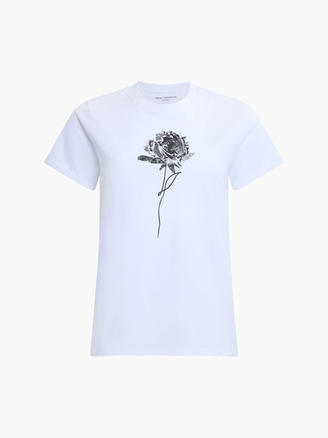 Rose Logo Peached Graphic Tee