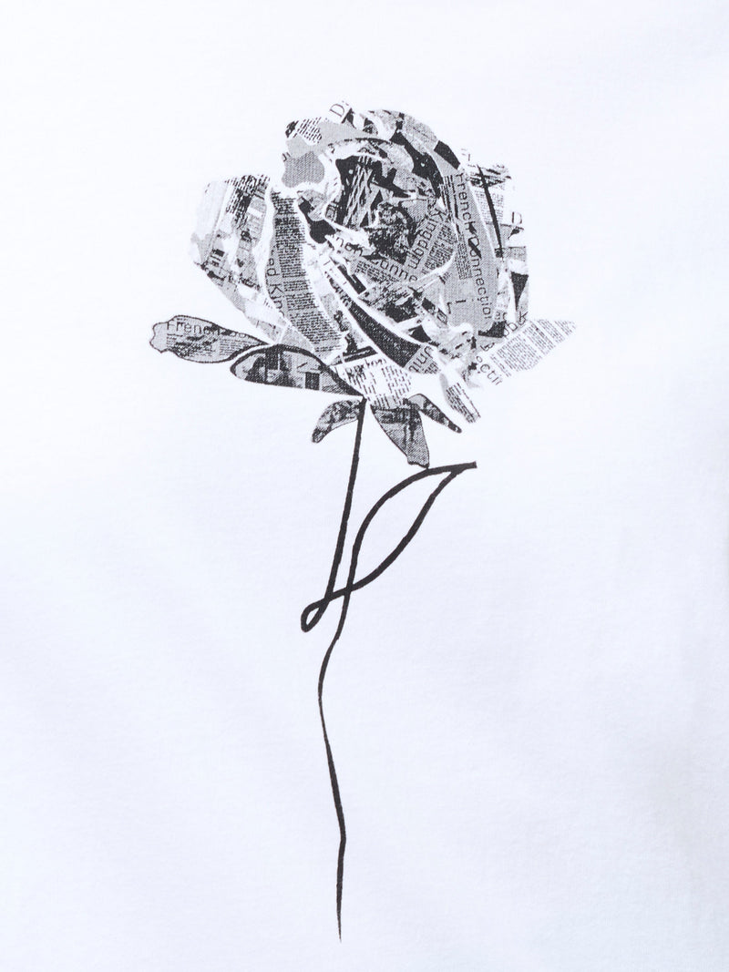 Rose Logo Peached Graphic Tee