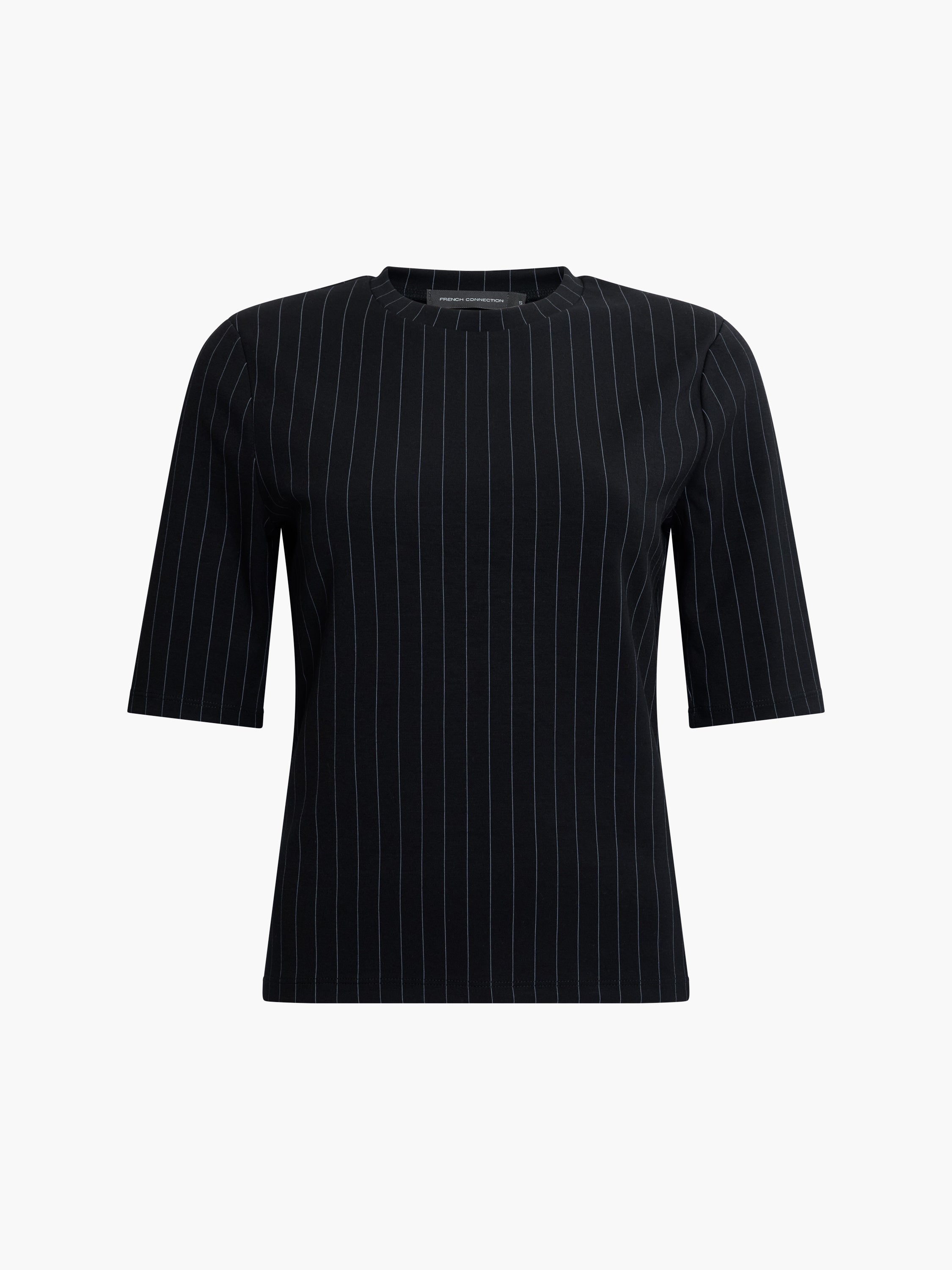 Regina Jersey Shoulder Pad Tee