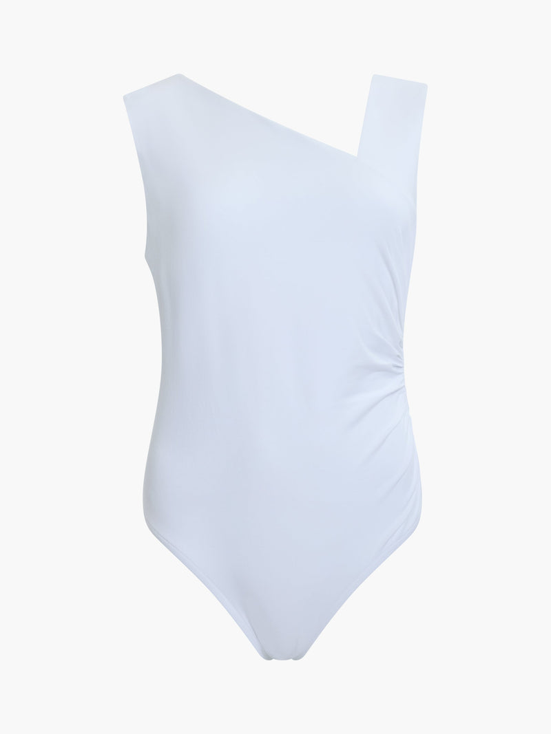 Rallie Gathered Asymmetric Bodysuit