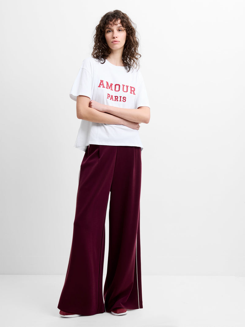 Cotton Amour Varsity T-Shirt