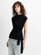 Zion Jersey Belted Shift Top