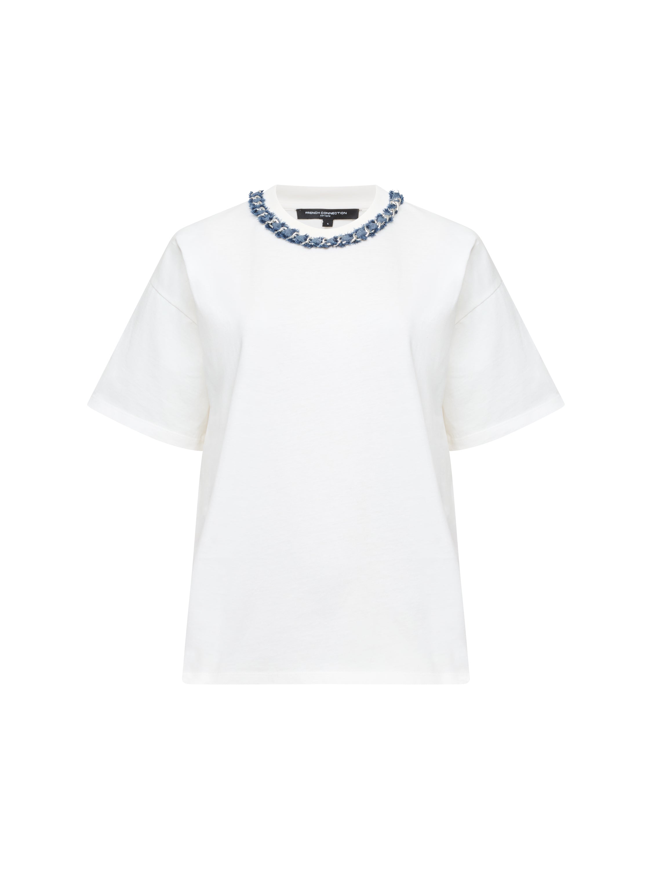 Aliyana Jersey Short Sleeve Chain T-Shirt