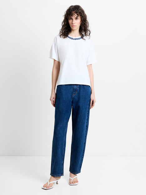 Aliyana Jersey Short Sleeve Chain T-Shirt