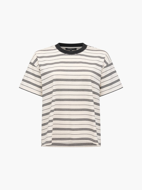 Pernille Jersey Striped Boyfriend T-Shirt