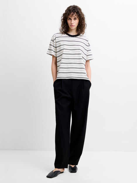 Pernille Jersey Striped Boyfriend T-Shirt