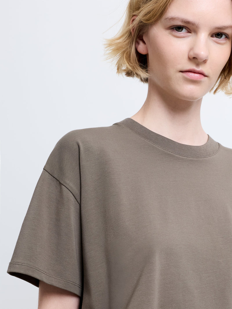 Rallie Asymmetric Peplum T-Shirt