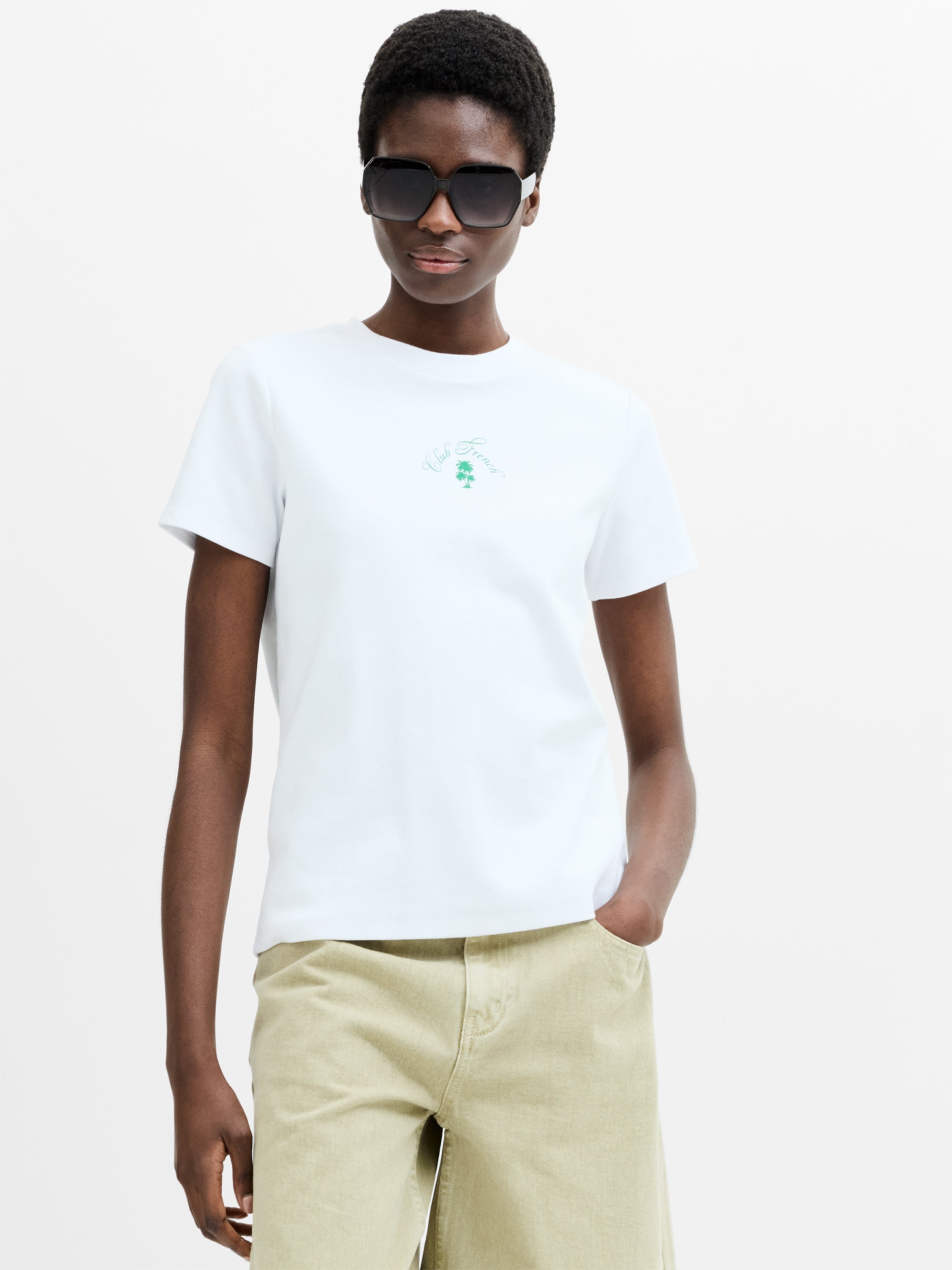 Club French Graphic T-Shirt