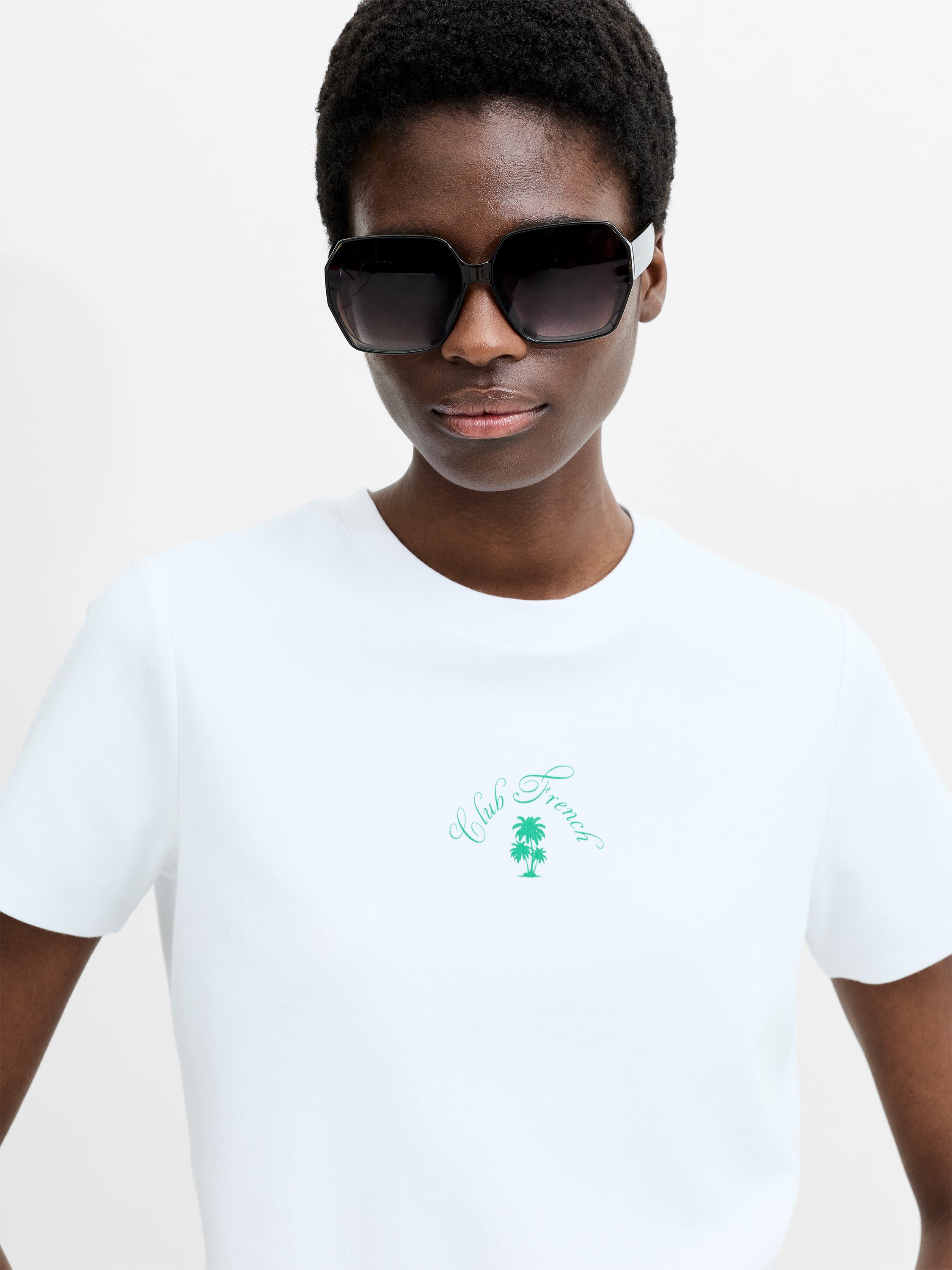 Club French Graphic T-Shirt