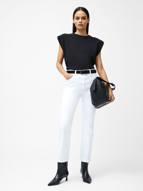 Rallie Shoulder Pad Tank Top