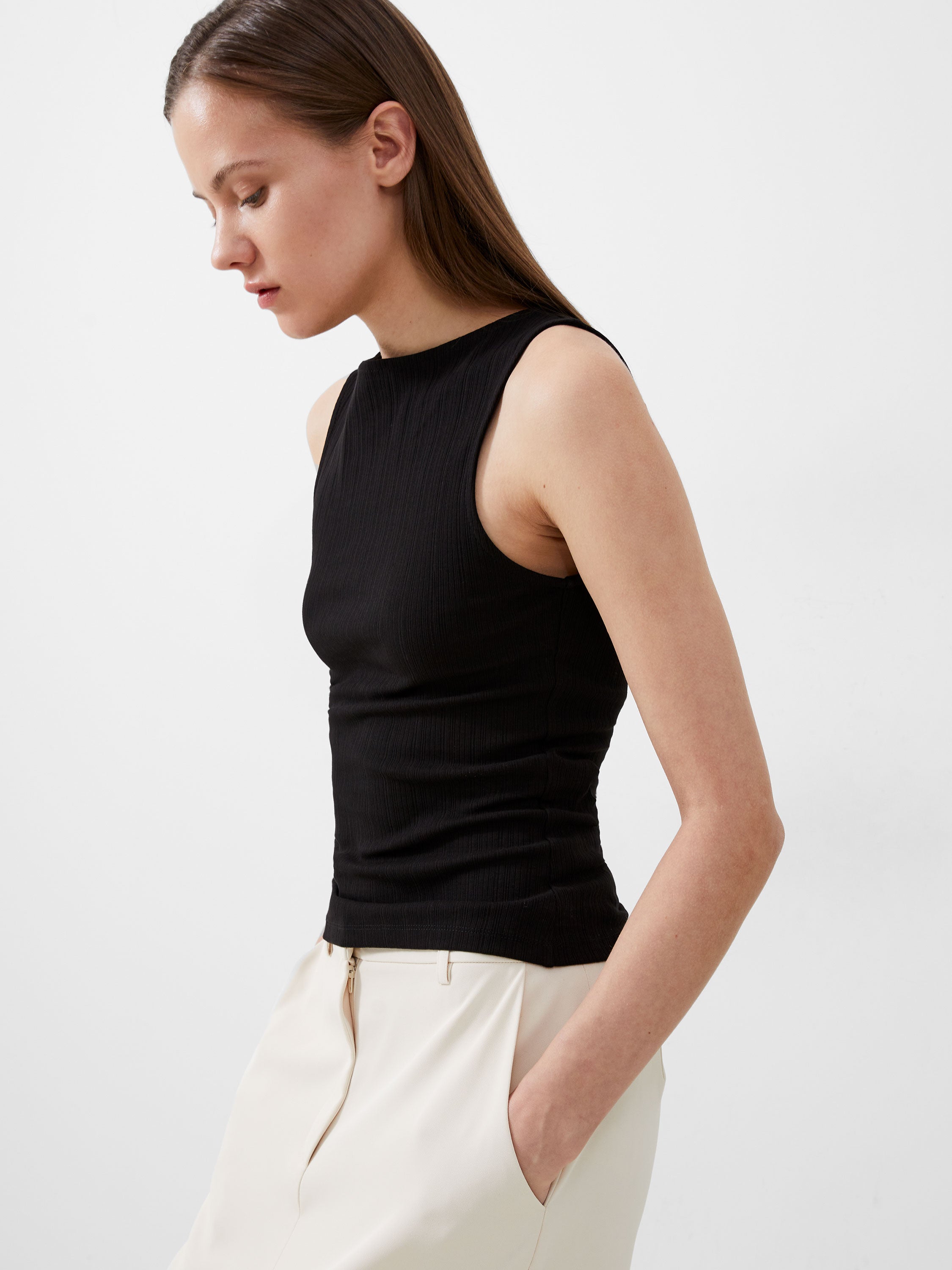 Alyx Rib Top Top - Black | O'Neill