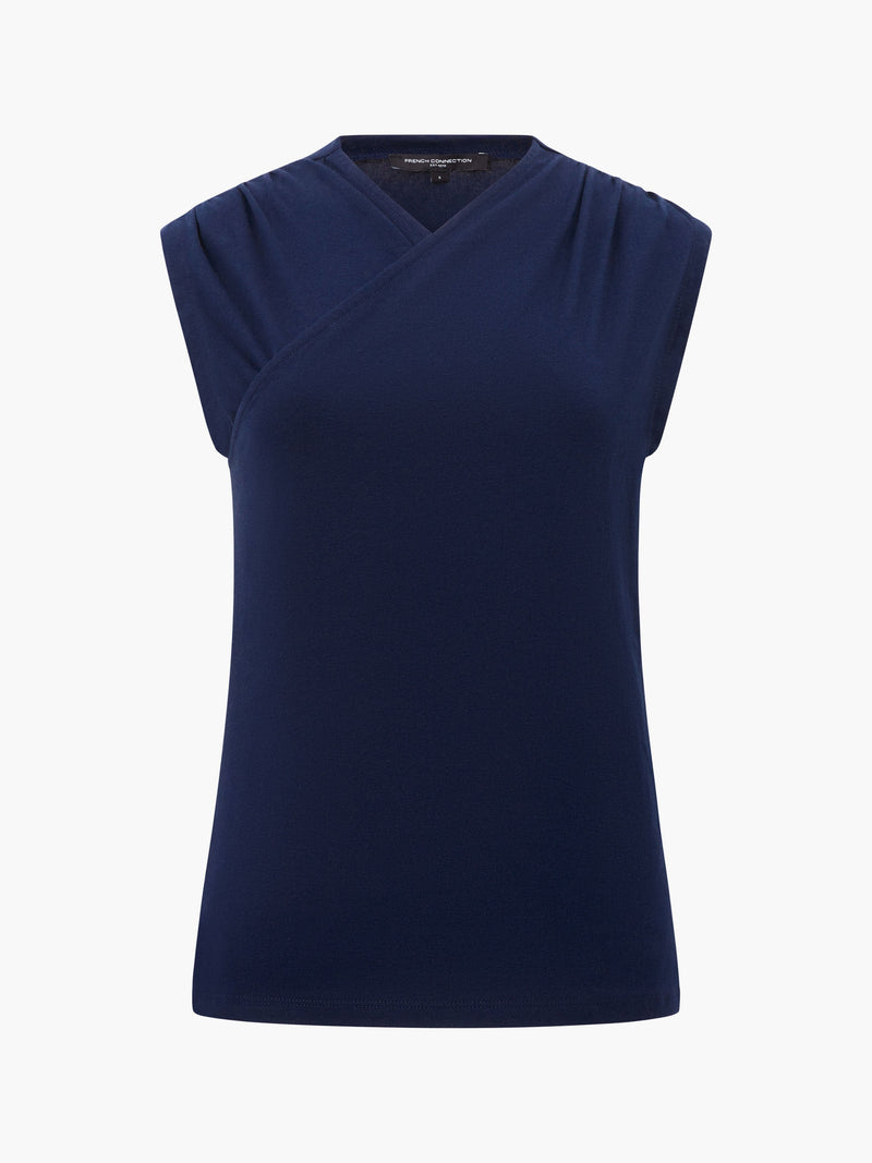 Rallie Cross Neck Top