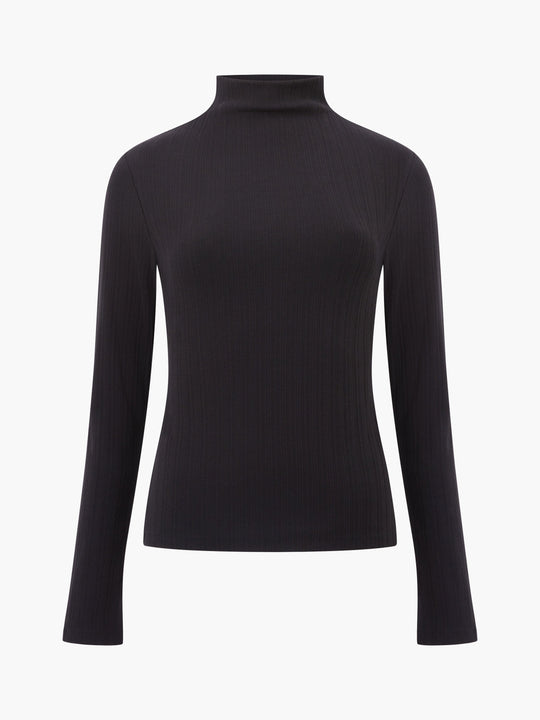 Sasia Long Sleeve Mock Neck Top