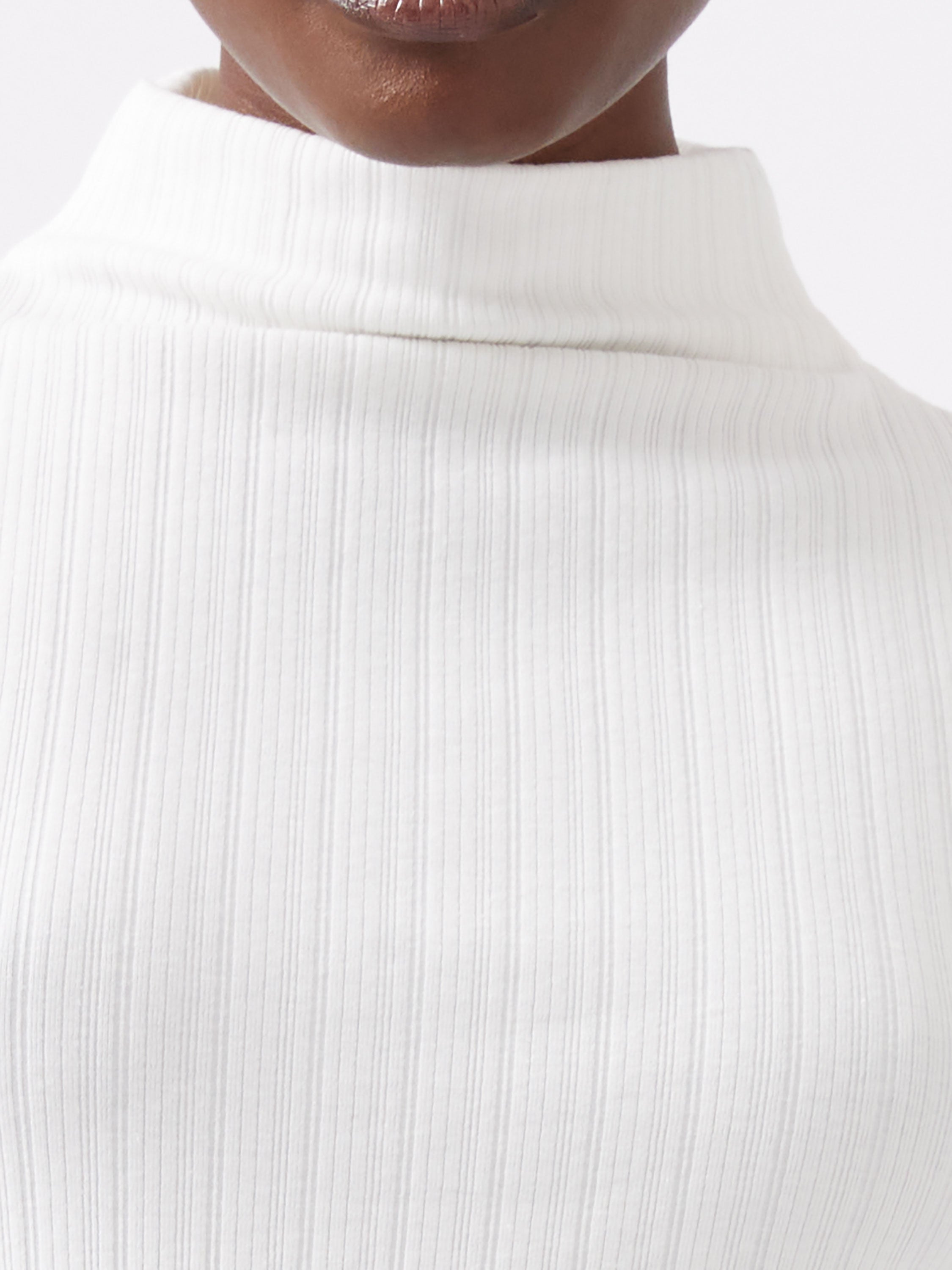 Sasia Long Sleeve Mock Neck Top