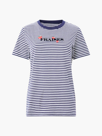 Fraises Stripe T-Shirt
