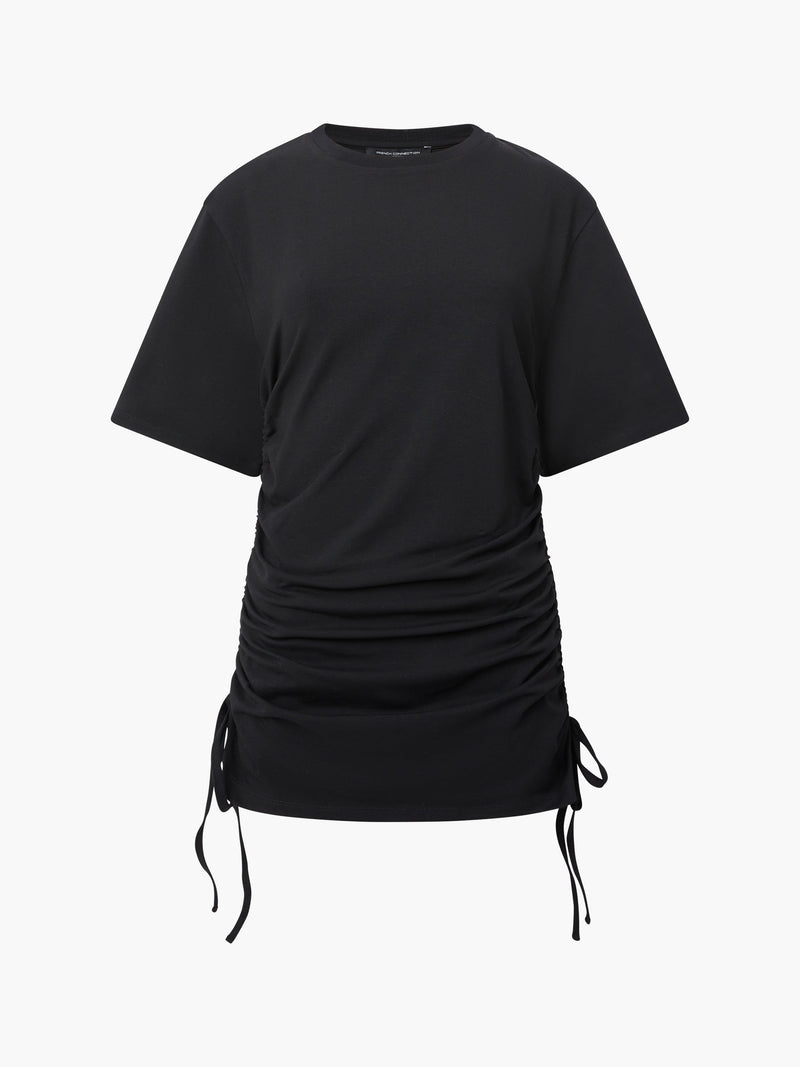 Rallie Ruched Drawstring T-Shirt