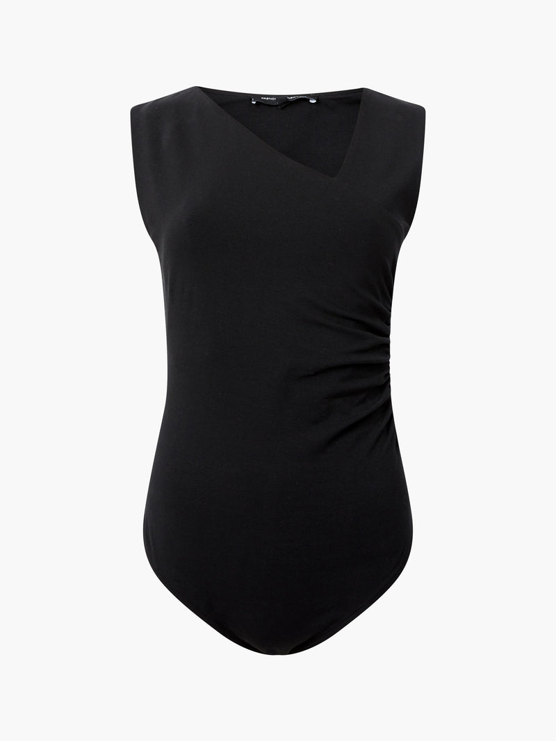 Rallie Gathered Asymmetric Bodysuit