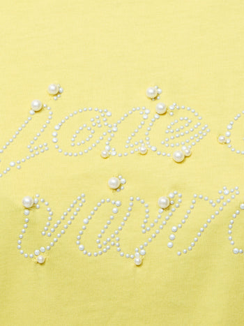 Joie De Vivre Embellished Short Sleeve T-Shirt