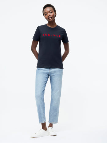 Bonjour Graphic T-Shirt