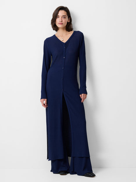 Meera Jersey Long Cardigan