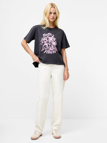 Belle Fleurs Peached Graphic T-Shirt