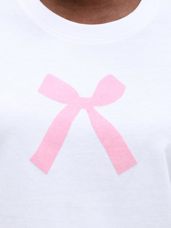 Bow Graphic T-Shirt