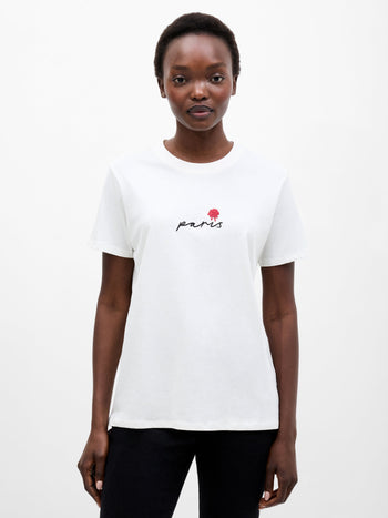 Paris Embroidered T-Shirt