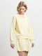 Wren Butter Yellow Relaxed Sweat Rugby Top