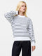Sunday Sweat Striped Sweatshirt