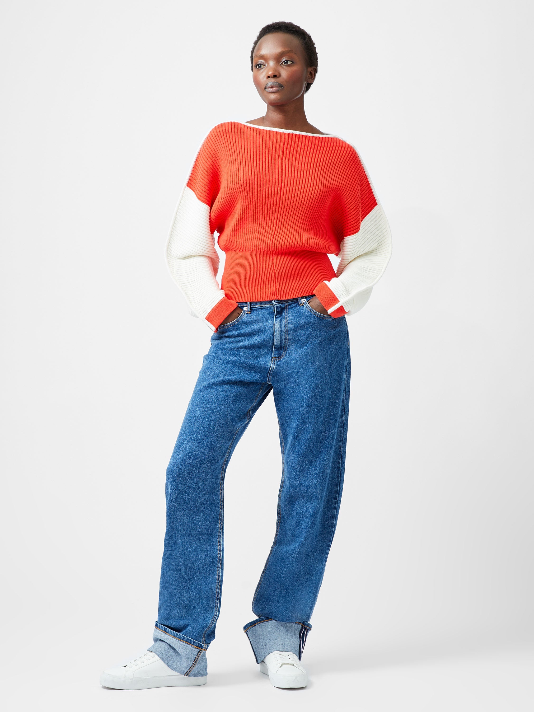 Lily Drop Shoulder Jumper