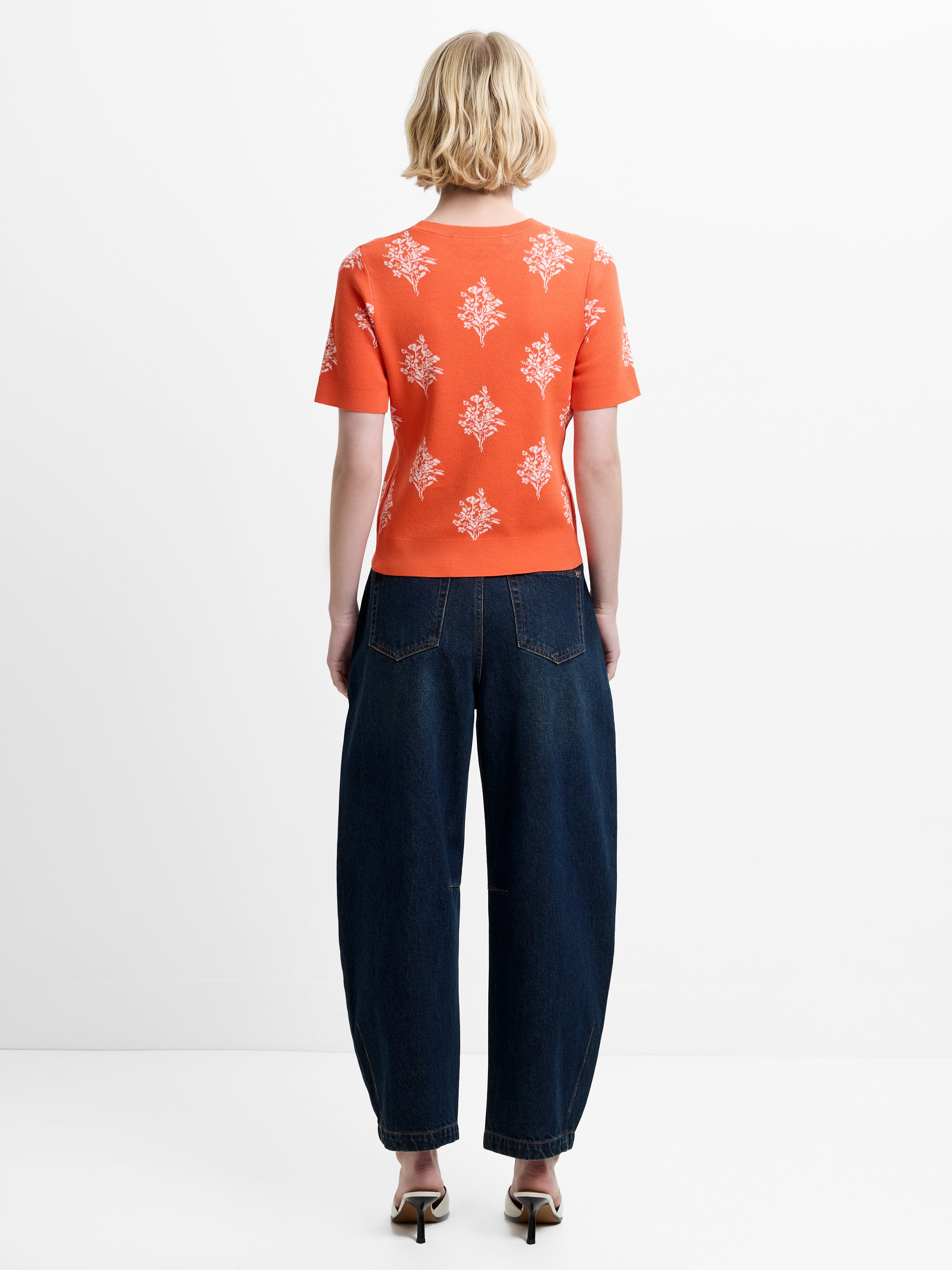 Imelda Ditsy Floral Knit Top