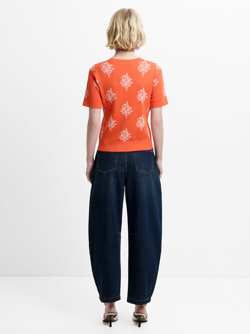 Imelda Ditsy Floral Knit Top