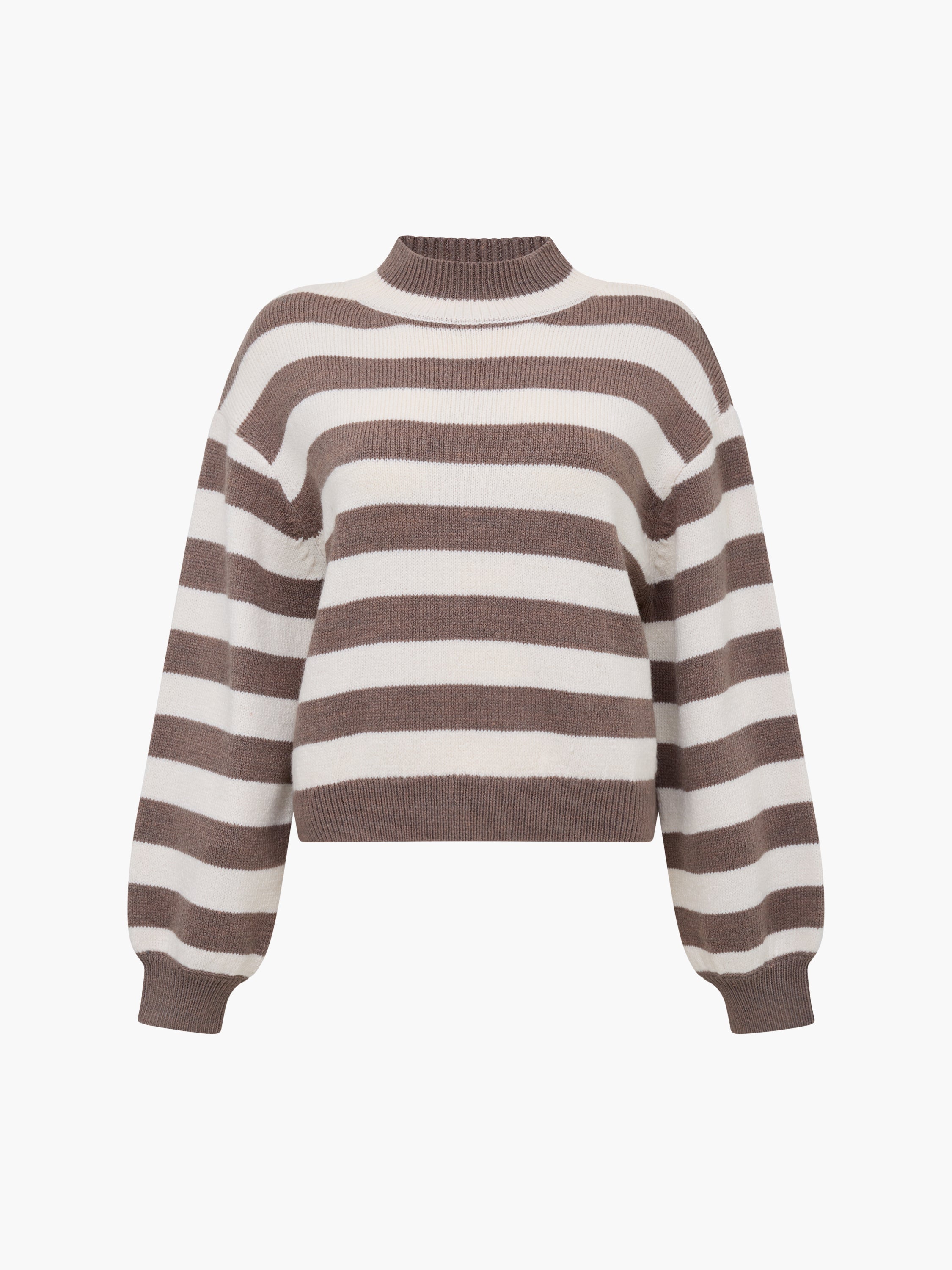 Larisa Knit Long Sleeve Striped Jumper