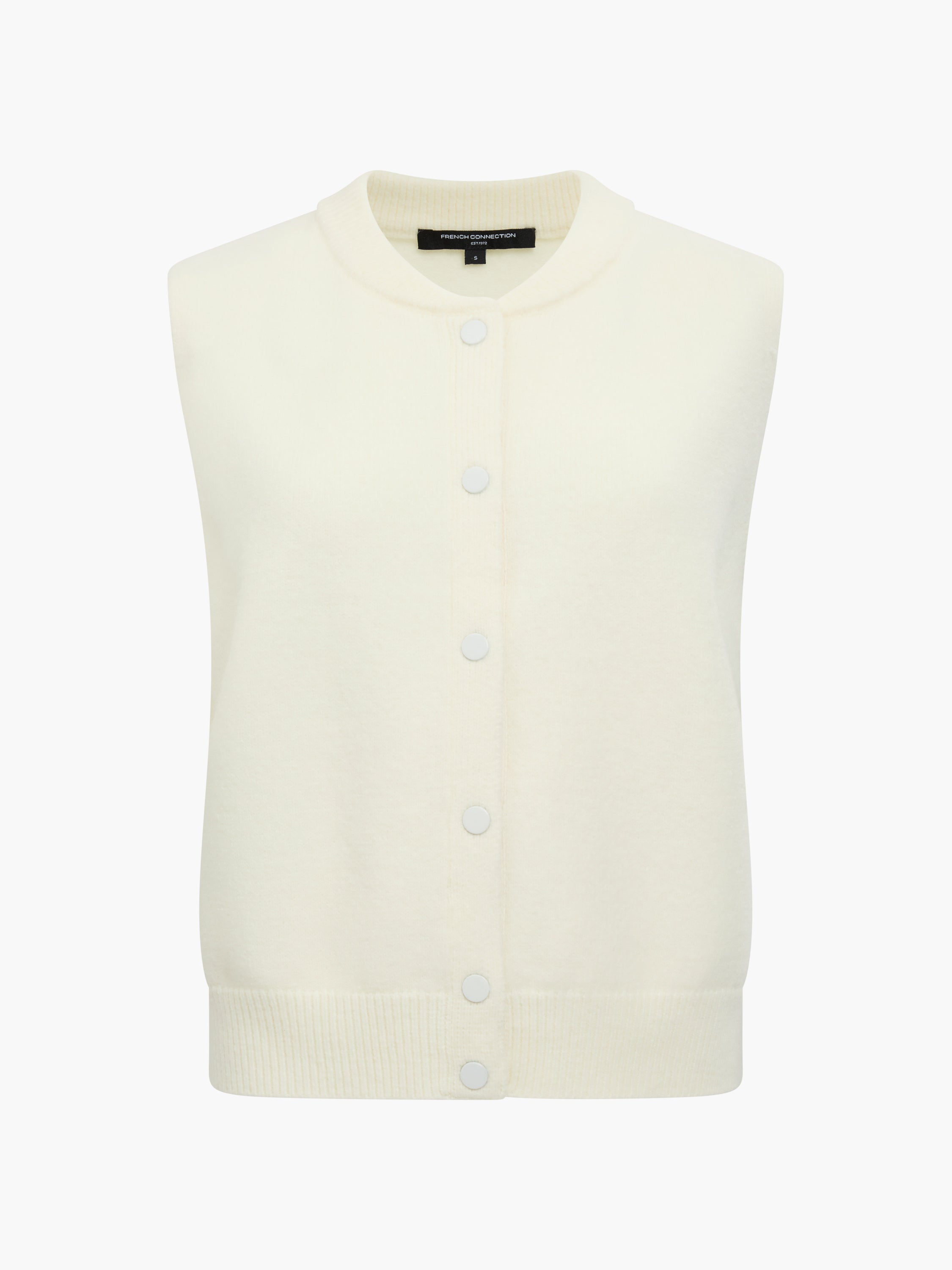 Shae Knit Sleeveless Bomber Vest